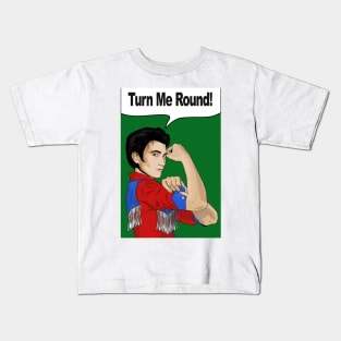 Turn me round Kids T-Shirt